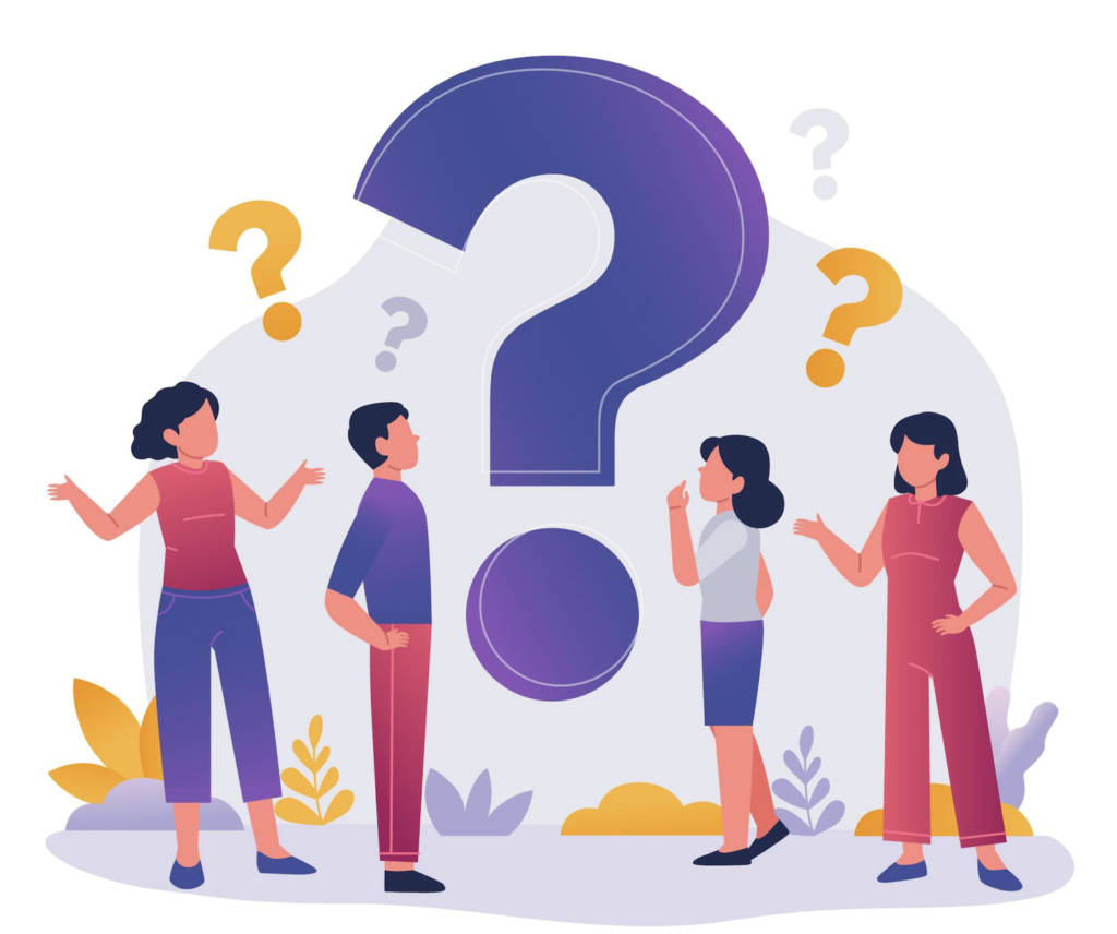 Vector image showing people asking weather Botox is permanent option or not ? Answer is that the Botox treatment is not a permanent solution for teeth-grinding.